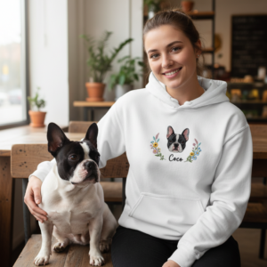 Bull Dog Embroidered Shirt