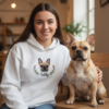 French Bulldog Embroidered Shirt