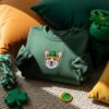 Corgi St Patrick  Embroidered Shirt